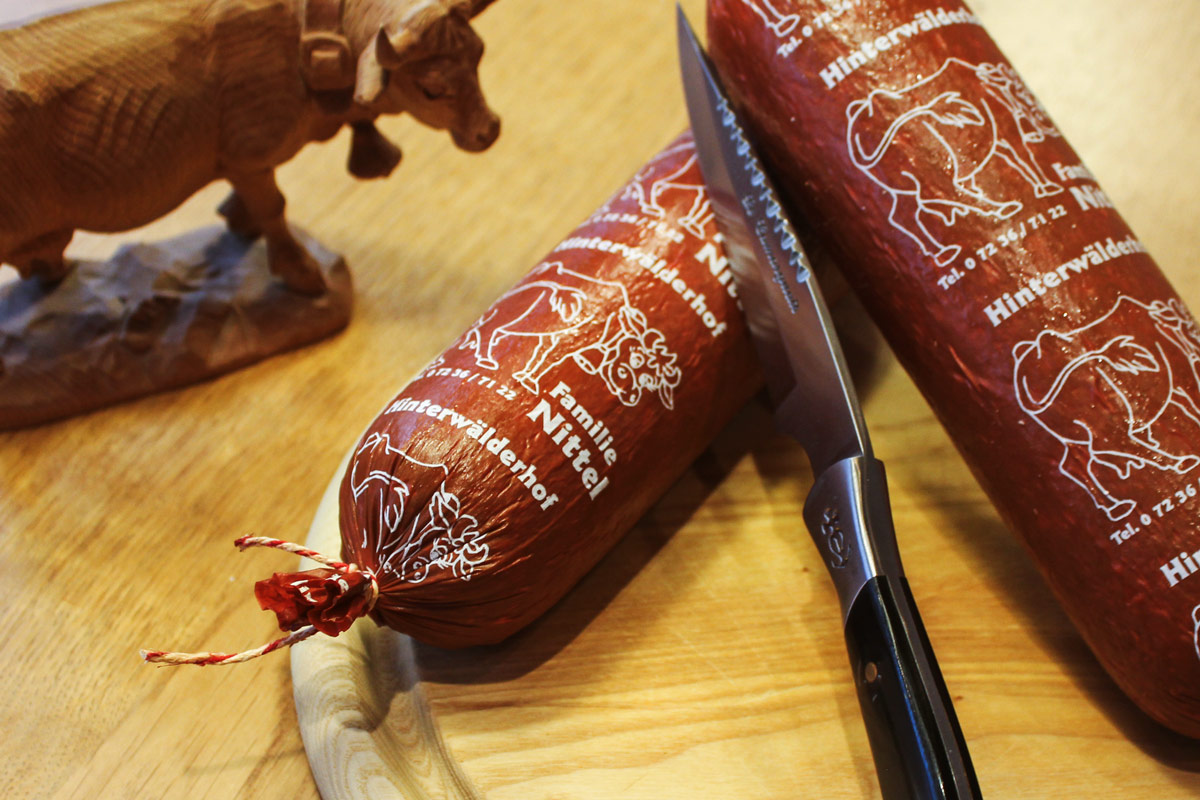 Salami vom Hinterwälder Weiderind 500g